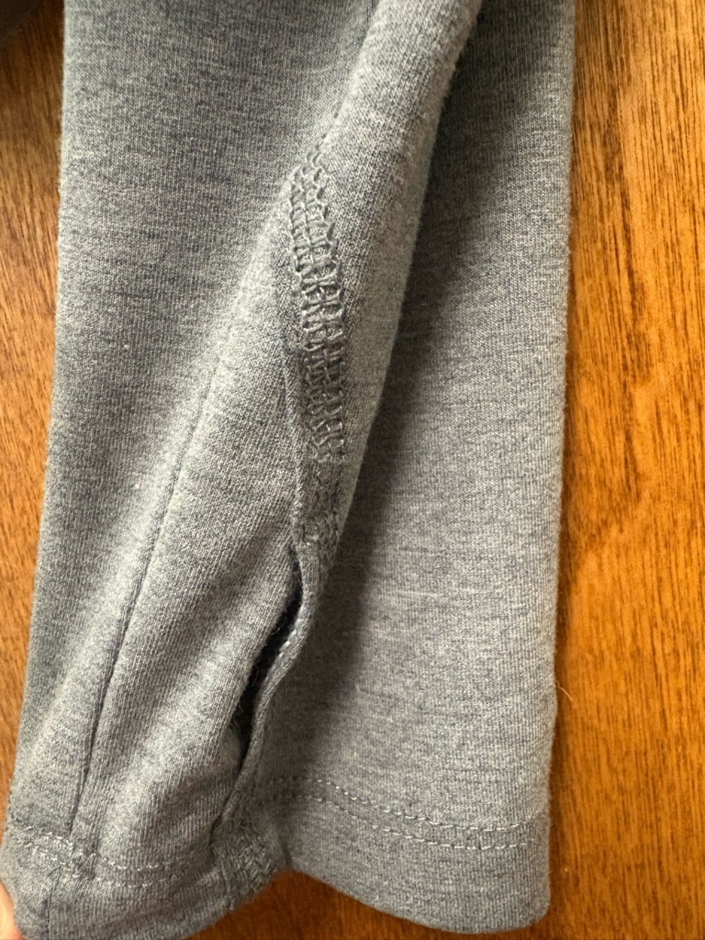 healing hands Heather Gray Crew Neck Top - Picture 4 of 5